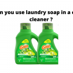 can you use laundry soap in a carpet cleaner