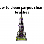 How To Clean Carpet Cleaner Brush